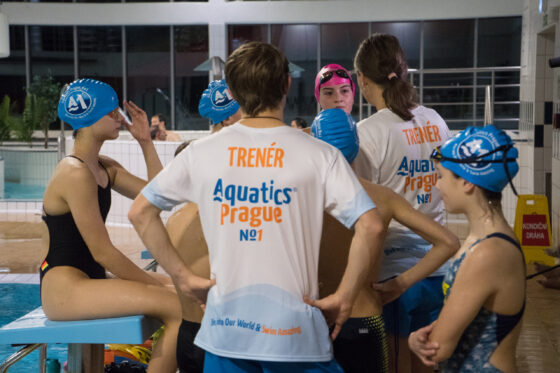 Kurzy plavání - plavecká škola a oddíl Aquatics Prague No1